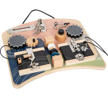 Laden Sie das Bild in den Galerie-Viewer, Motorikbrett Schlösser und Rotation