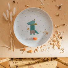 Laden Sie das Bild in den Galerie-Viewer, Porzellan Geschirr Krokodil