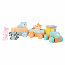 Laden Sie das Bild in den Galerie-Viewer, Holzzug Pastell