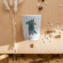 Laden Sie das Bild in den Galerie-Viewer, Porzellan Geschirr Krokodil