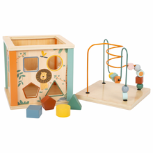 Laden Sie das Bild in den Galerie-Viewer, Motorikwürfel Safari