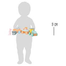 Laden Sie das Bild in den Galerie-Viewer, Holzzug Pastell